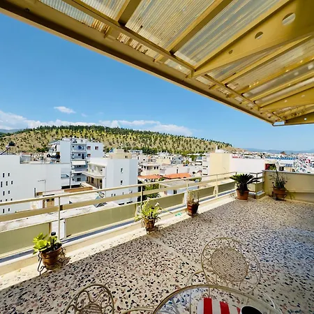 Altana Vista Argolis - Panoramic Castle View Apartment